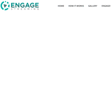 Tablet Screenshot of engagestreaming.com